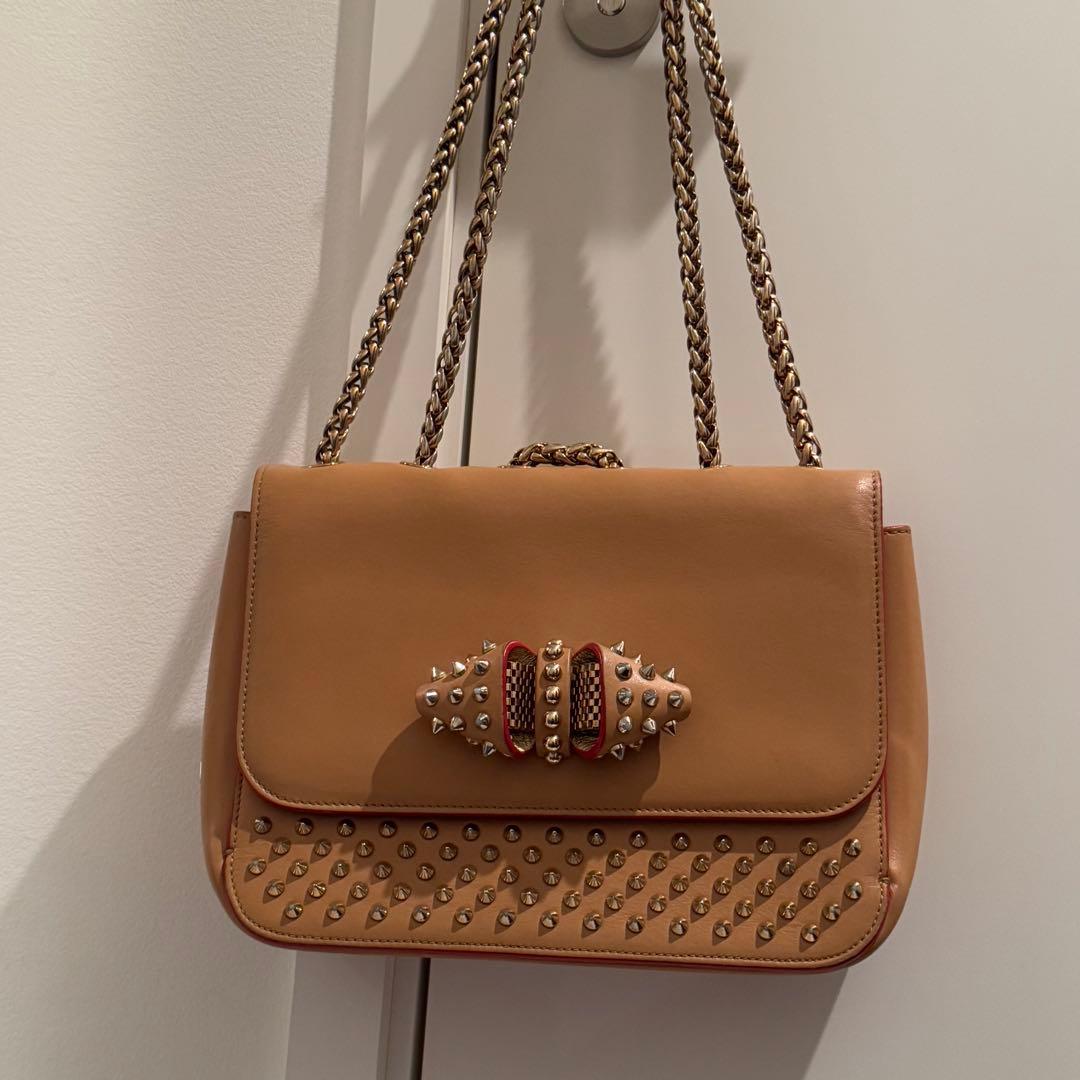 Christian Louboutin スタッズ付きパーティーバッグ