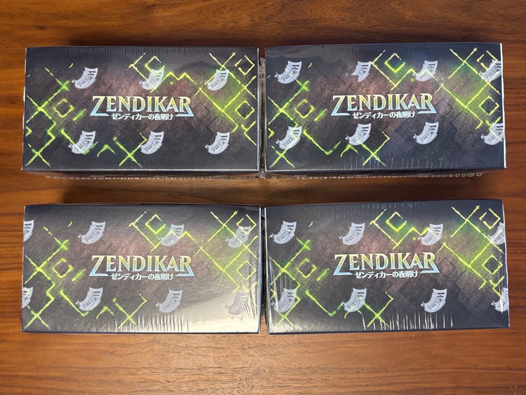 ゼンディカーの夜明け　セットブースター　日本語　未開封 box 4個セット