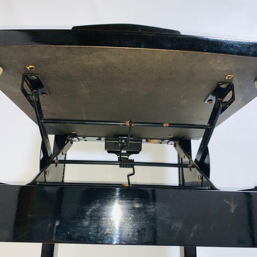 カワイ トムソン椅子 ピアノ 椅子 DX背付 高さ調節