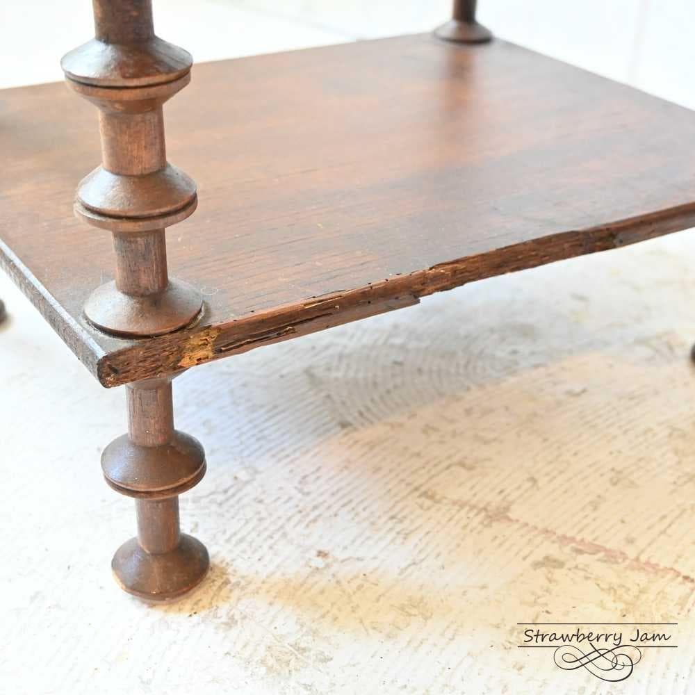 IFU-403 フランスアンティーク ブックシェルフ 収納 本棚 サイドテーブル