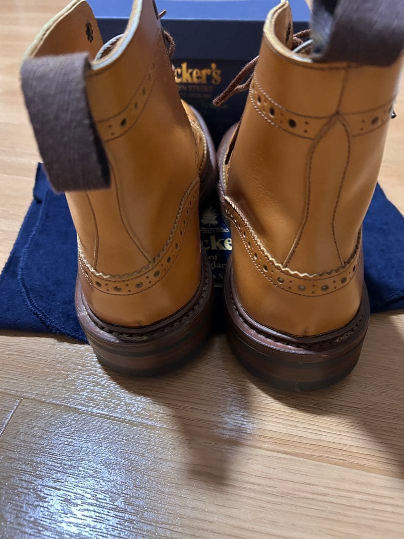 未使用　トリッカーズ　カントリーブーツ　エイコンアンティーク　7