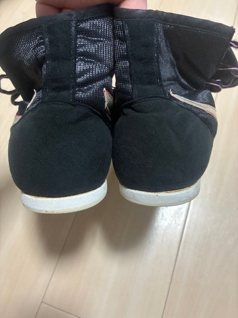 【Mizuno】ボクシングシューズ ブラックレッド ローカット オーダー 希少