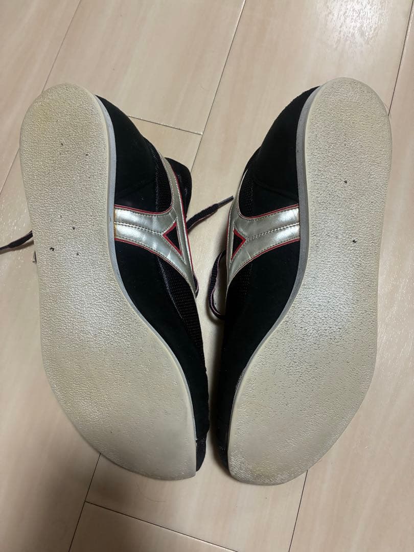 【Mizuno】ボクシングシューズ ブラックレッド ローカット オーダー 希少