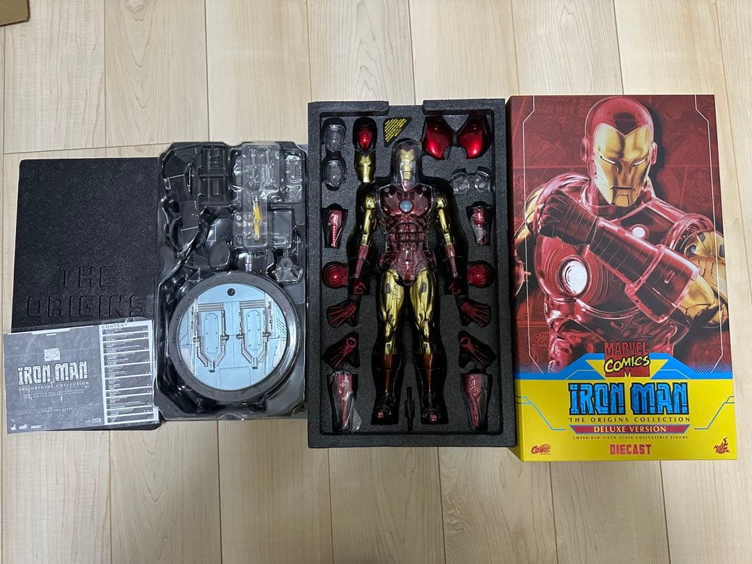 ホットトイズ　アイアンマン　コミックマスターピース　デラックスバージョン