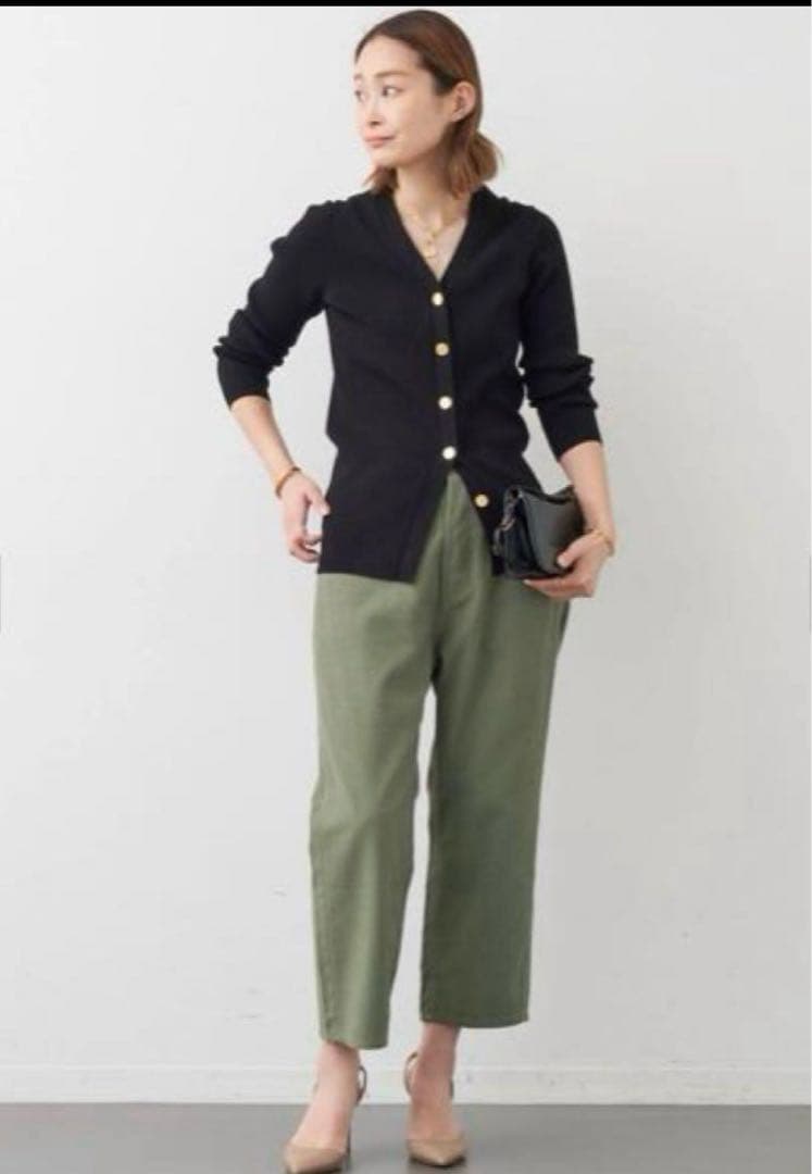 美品MADISON BLUE マディソンブルー　サルエルパンツL.oz BS