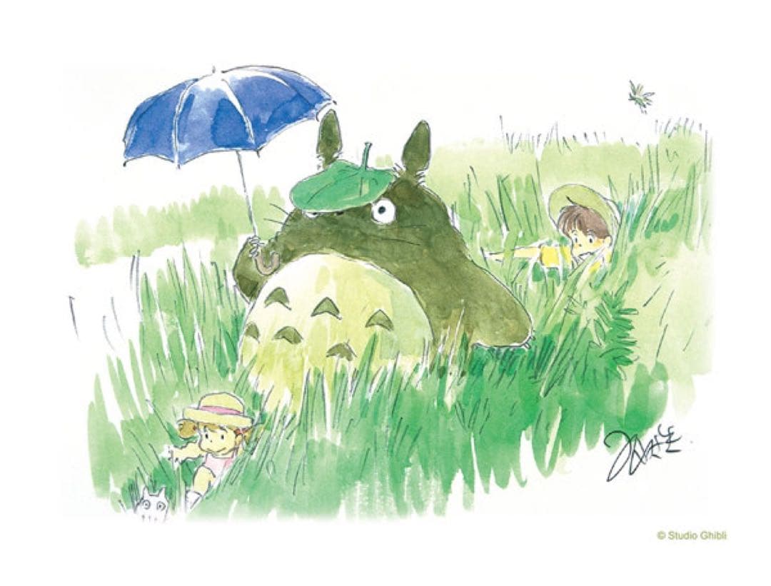 スタジオジブリ　グリーティングカード 水彩画シリーズ　全12種