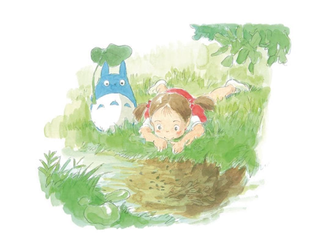 スタジオジブリ　グリーティングカード 水彩画シリーズ　全12種