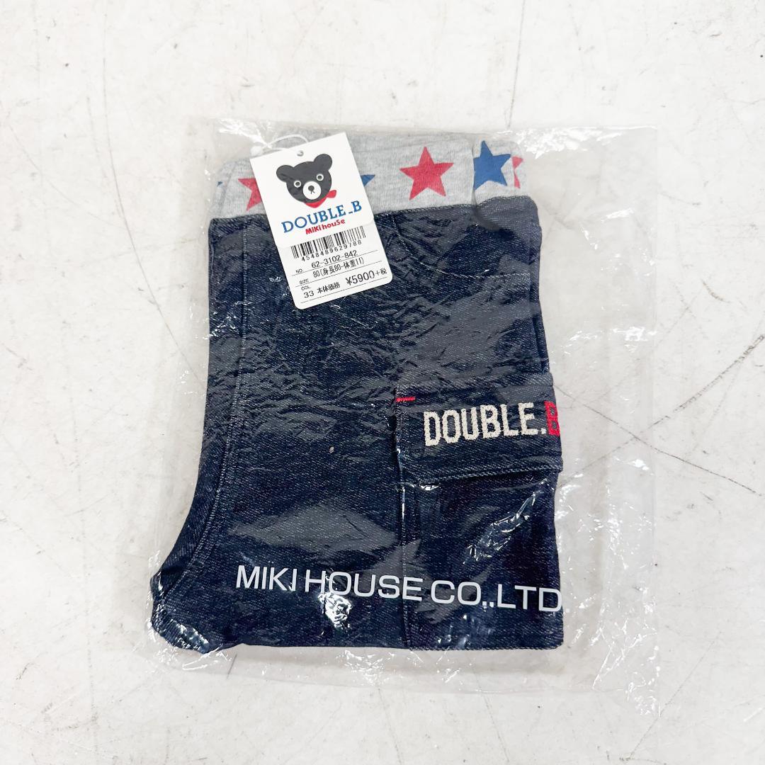 よ*こ様 K9110 ミキハウス オーバーオール シャツ パンツ 4枚 セット