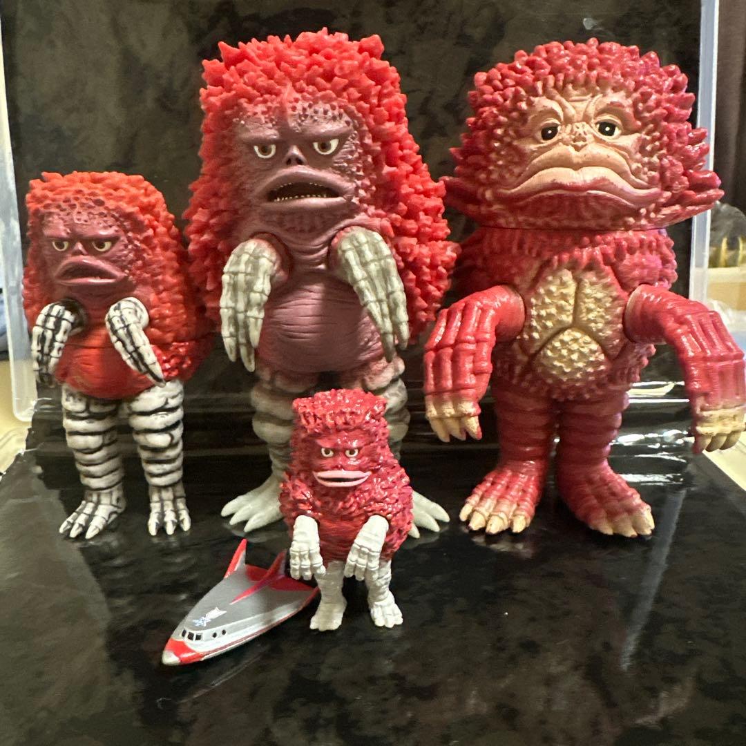 大ブーム　ソフビ　ピグモンまとめ売り4体　お宝品