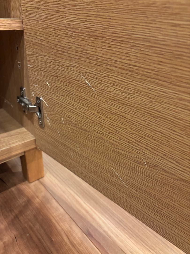 廃盤✨無印良品　キャビネット オーク