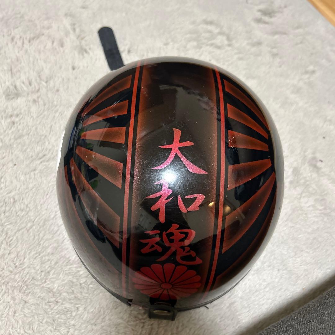 コルク半　カスタム　富士日章　三つボタン　赤黒高級クリヤ