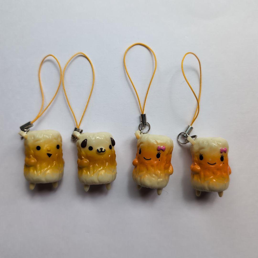 はいりたまえ！ちくわくん!!　ストラップ３種４体