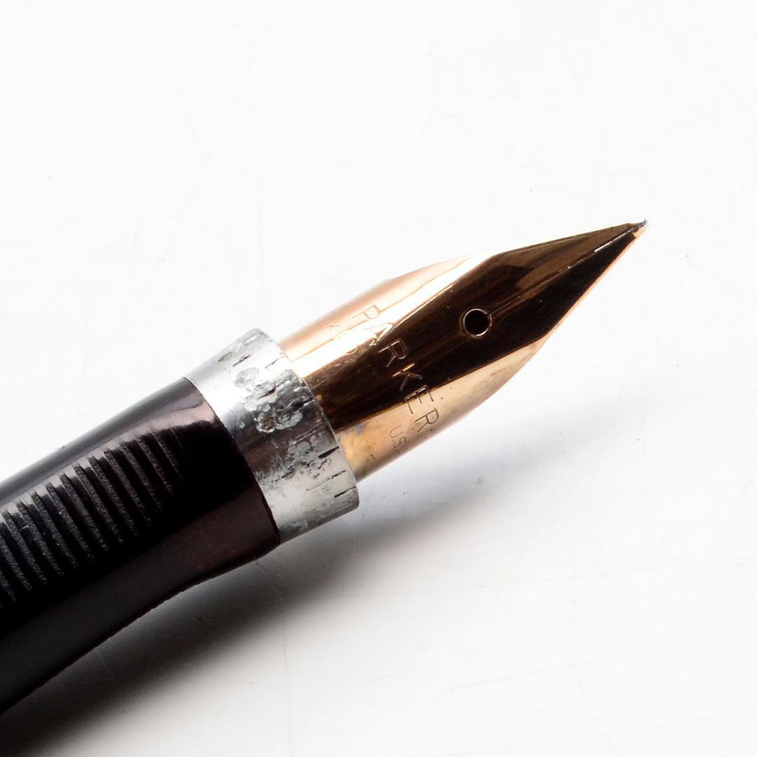 PARKER　パーカー　万年筆　75　シズレ　14K　ゴールド　ケース付き