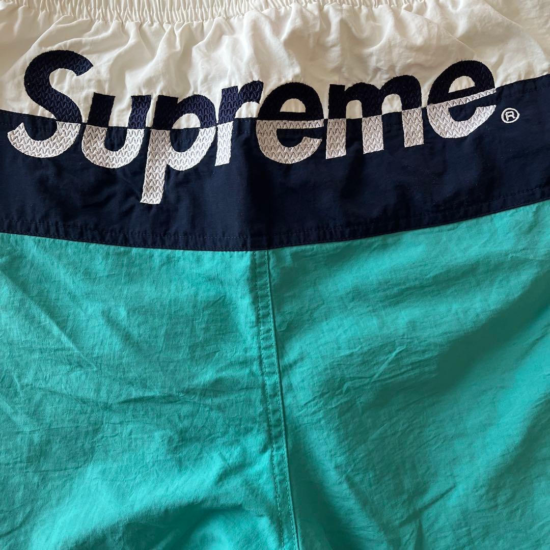 ✨️最終お値下げ✨️Supreme ショートパンツ 水着 ターコイズ/ネイビー