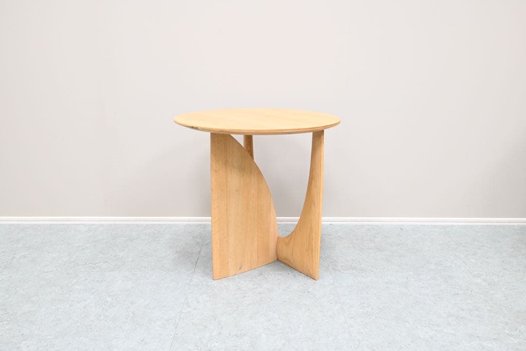 【極美品】ETHNICRAFT エスニクラフト ジオメトリック サイドテーブル