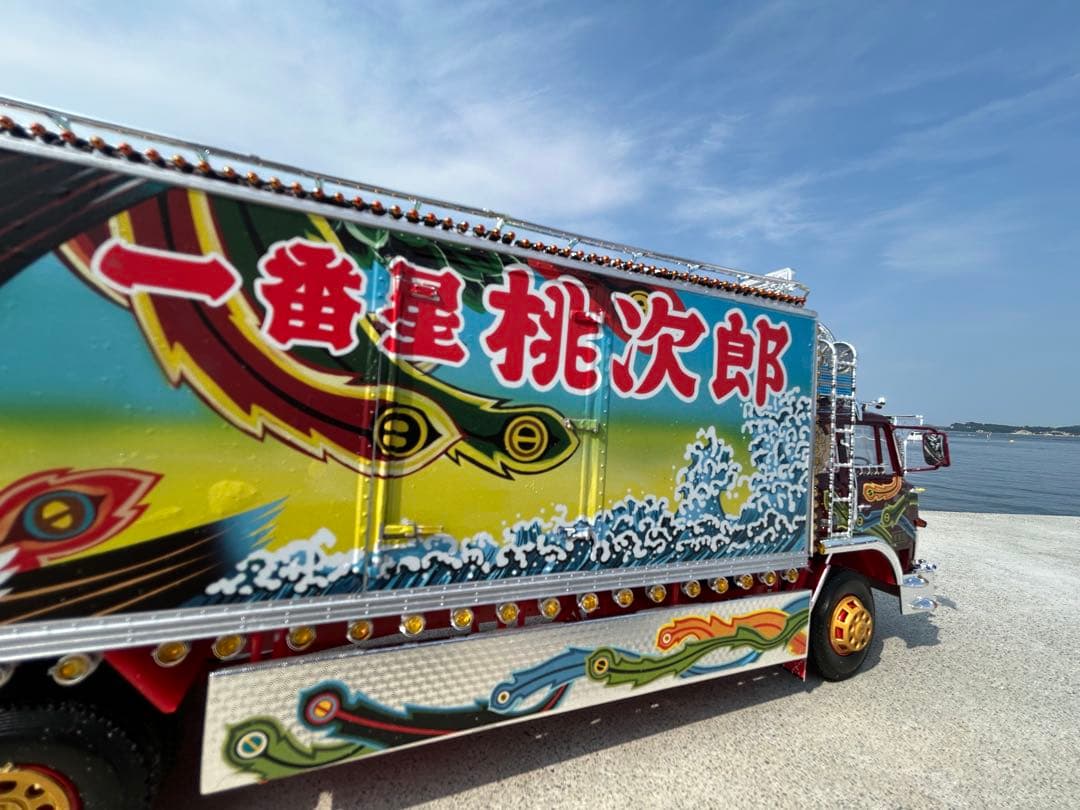 い*り様 トラック野郎一番星故郷特急便デコトラプラモデルアオシマ
