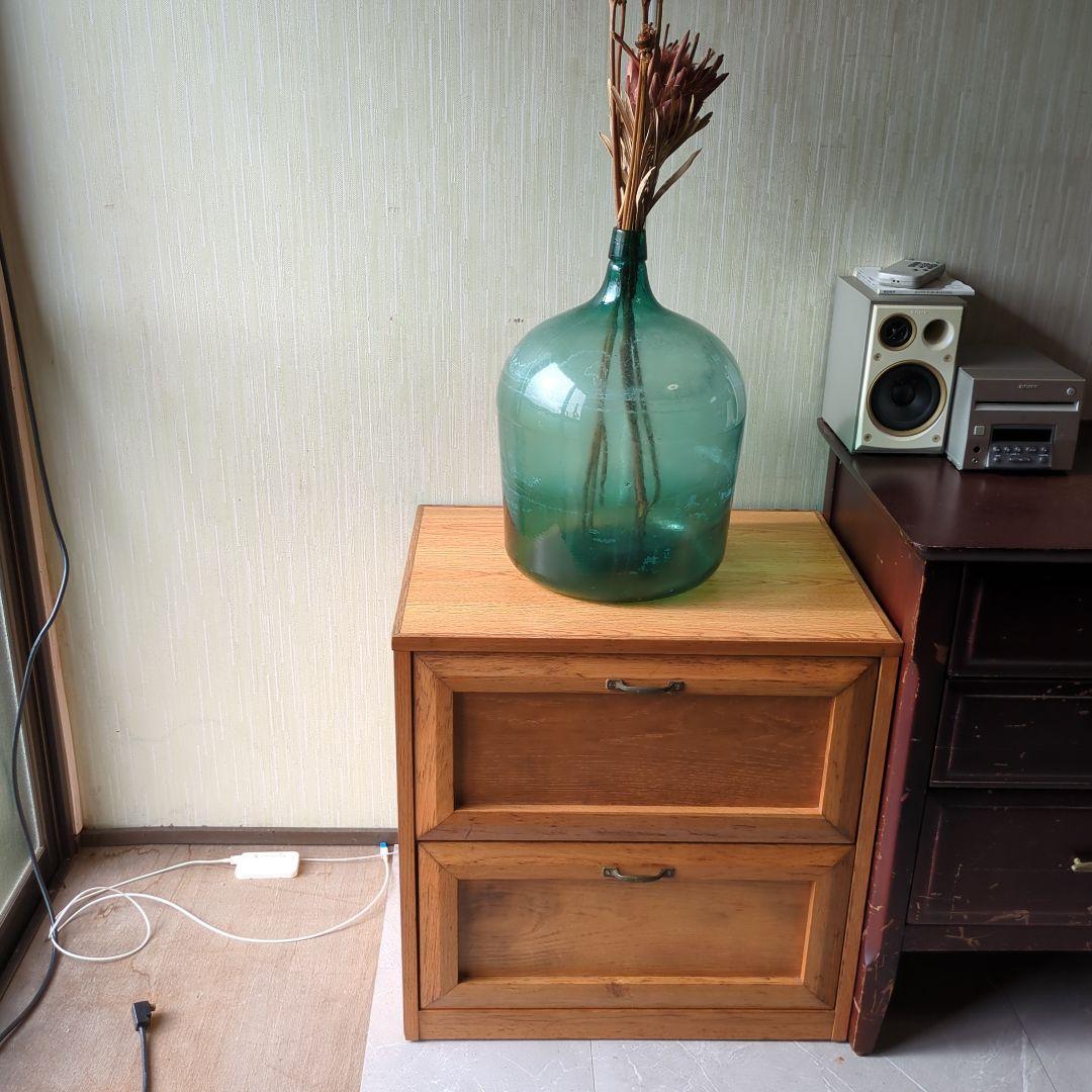 アンティーク米軍放出品　木製キャビネット　　たのメル便送料5000円込み価格