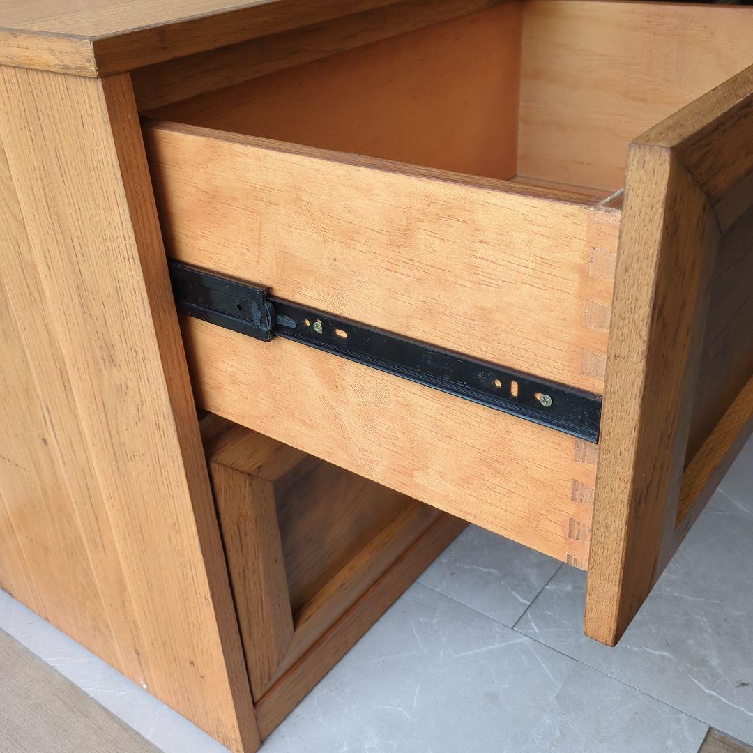 アンティーク米軍放出品　木製キャビネット　　たのメル便送料5000円込み価格