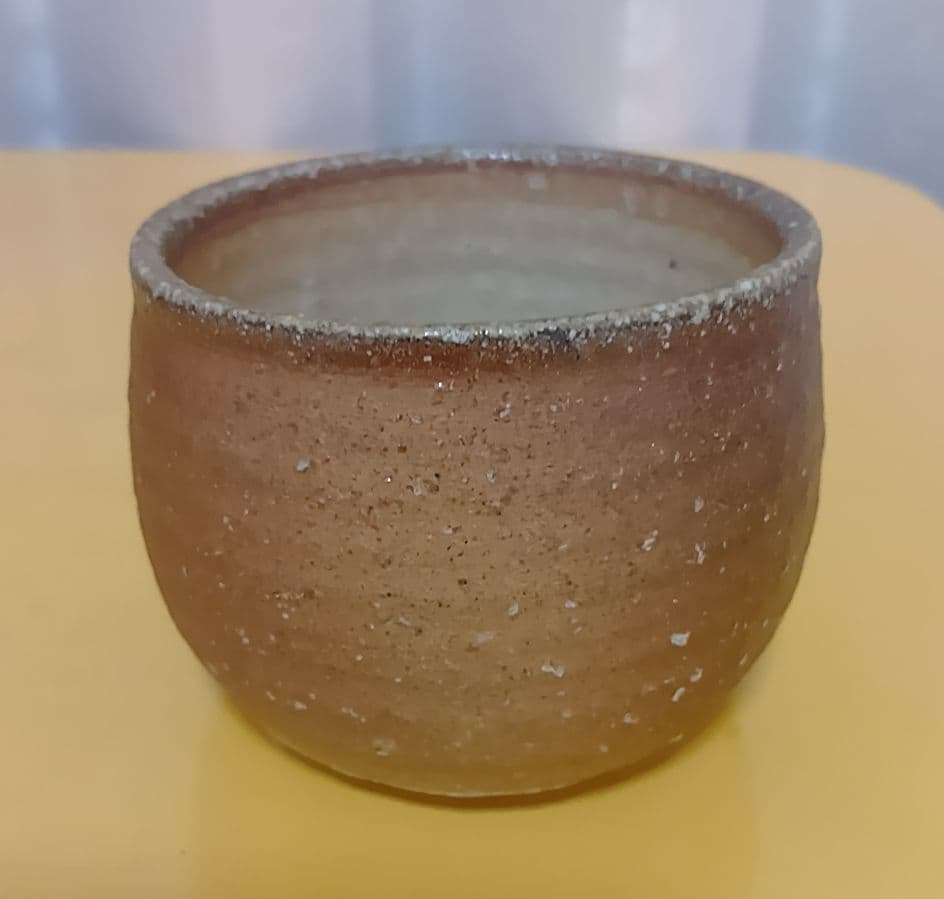 骨董品 信楽焼 酒呑 ぐい呑 上田光春 古来窯 酒器 工芸品 陶器 極美品‼️