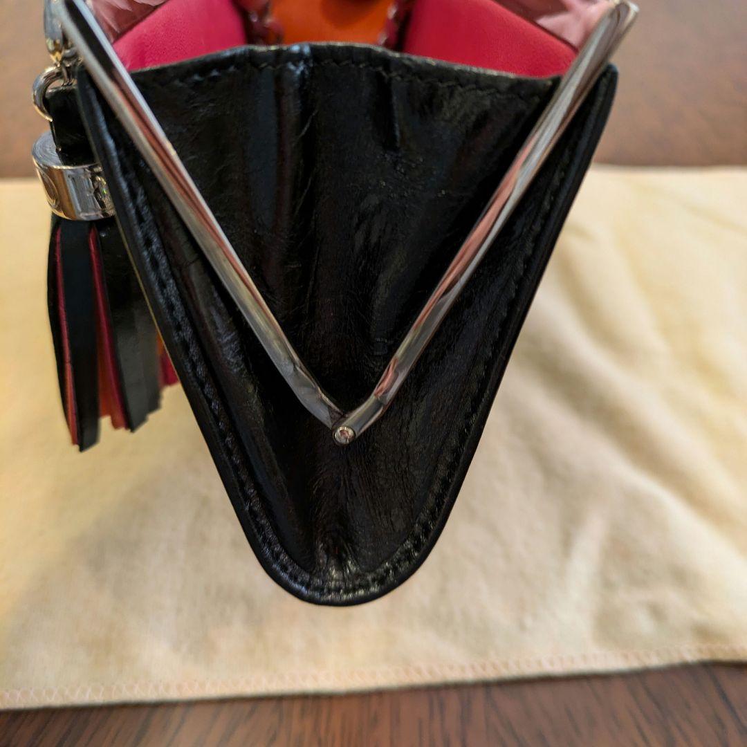 LOEWE ビジュー付きミニバッグ