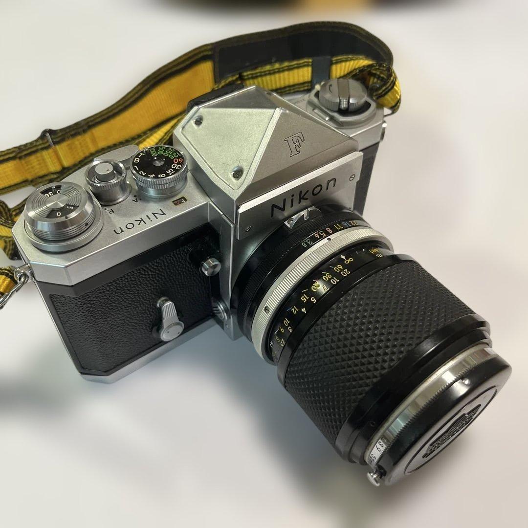 Nikon ニコン F レンズ付き 訳あり