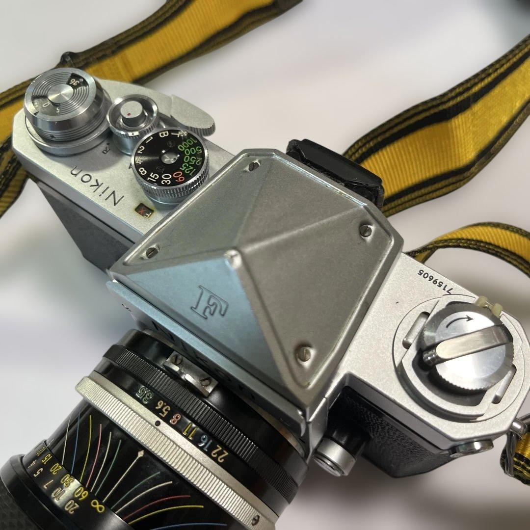 Nikon ニコン F レンズ付き 訳あり