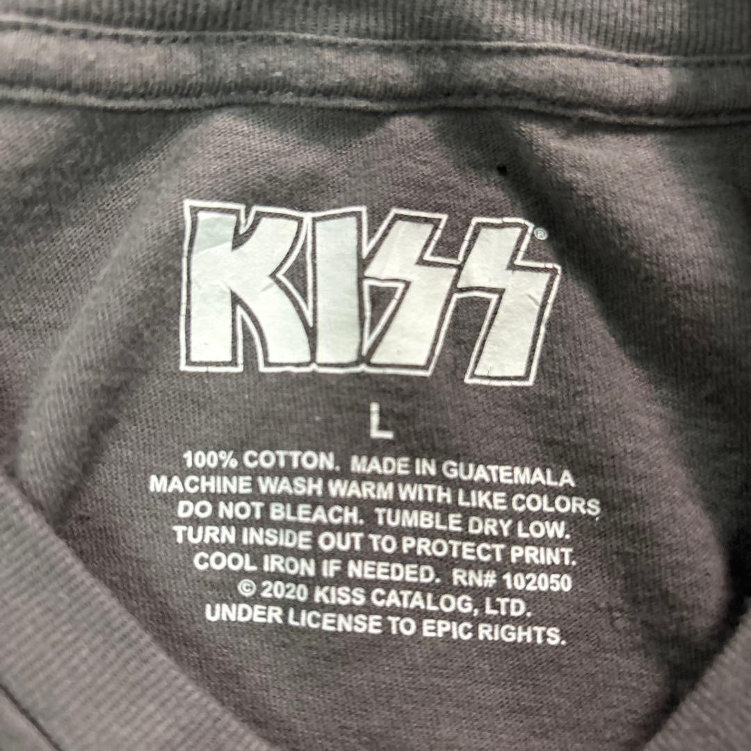 7TSM1【KISS】バンドTシャツ　ロック　古着used
