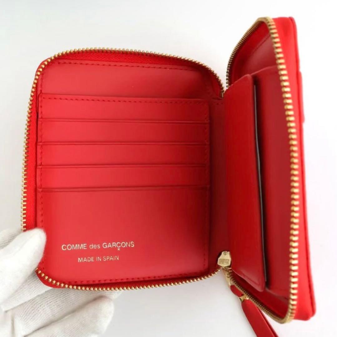 【新品未使用】コムデギャルソン リボン 二つ折り財布