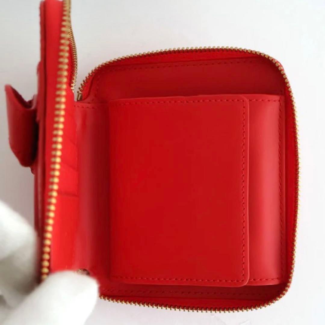 【新品未使用】コムデギャルソン リボン 二つ折り財布