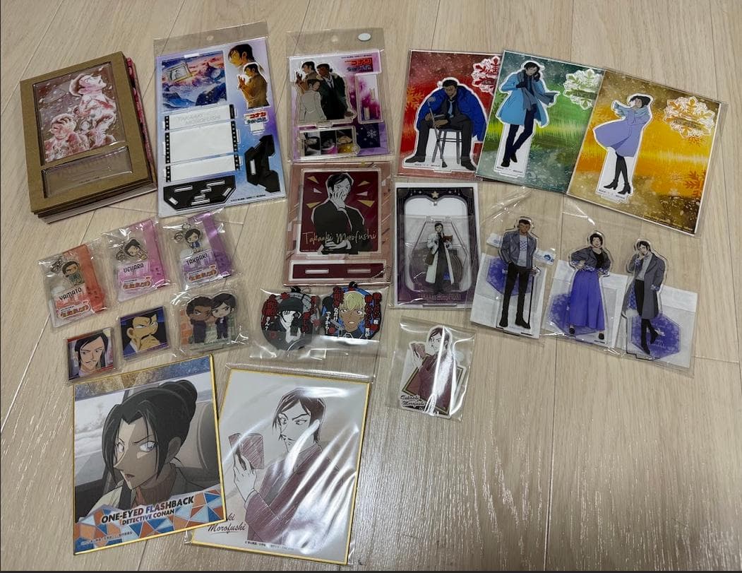 名探偵コナン　隻眼の残像　まとめ　アクリルスタンドほか