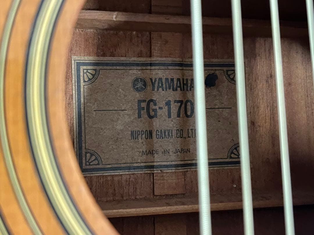Yamaha FG-170 ヤマハ アコースティックギター