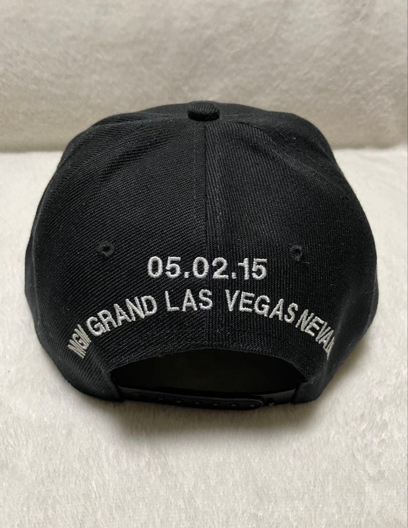 パッキャオVSメイウェザー世紀の一戦記念キャップパッキャオ直筆サイン入り