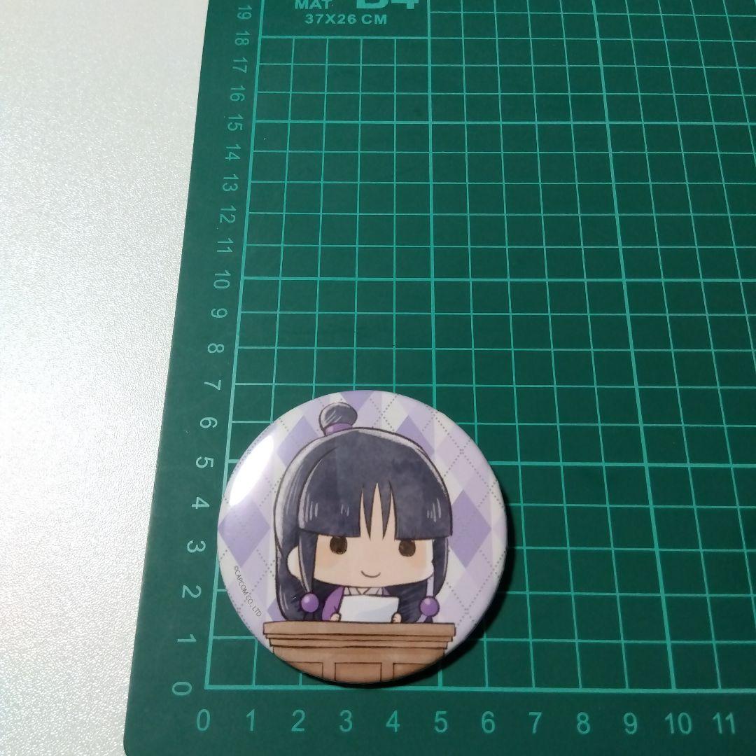 【逆転裁判】綾里真宵 グラフアート 缶バッジ
