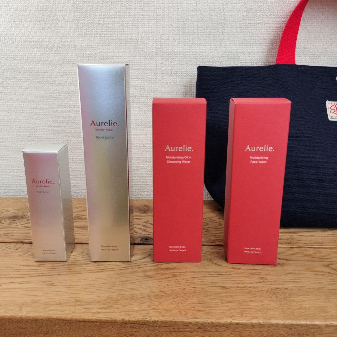 新品未使用☆　オレリーAurelie. 4点セット　ハンドメイドトートバッグ付き