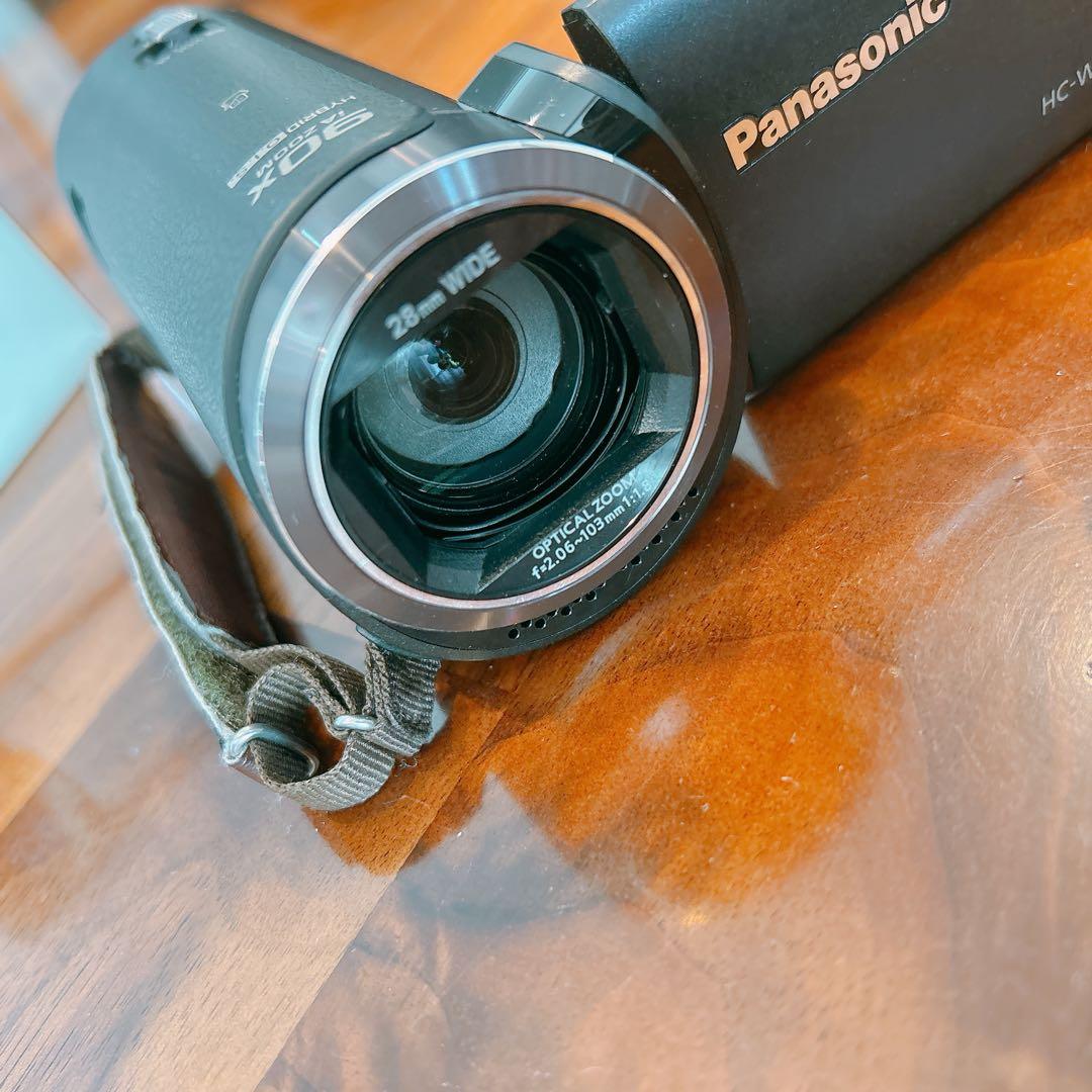 【バッテリー2個付】Panasonic HC-W570M ビデオカメラ ブラック