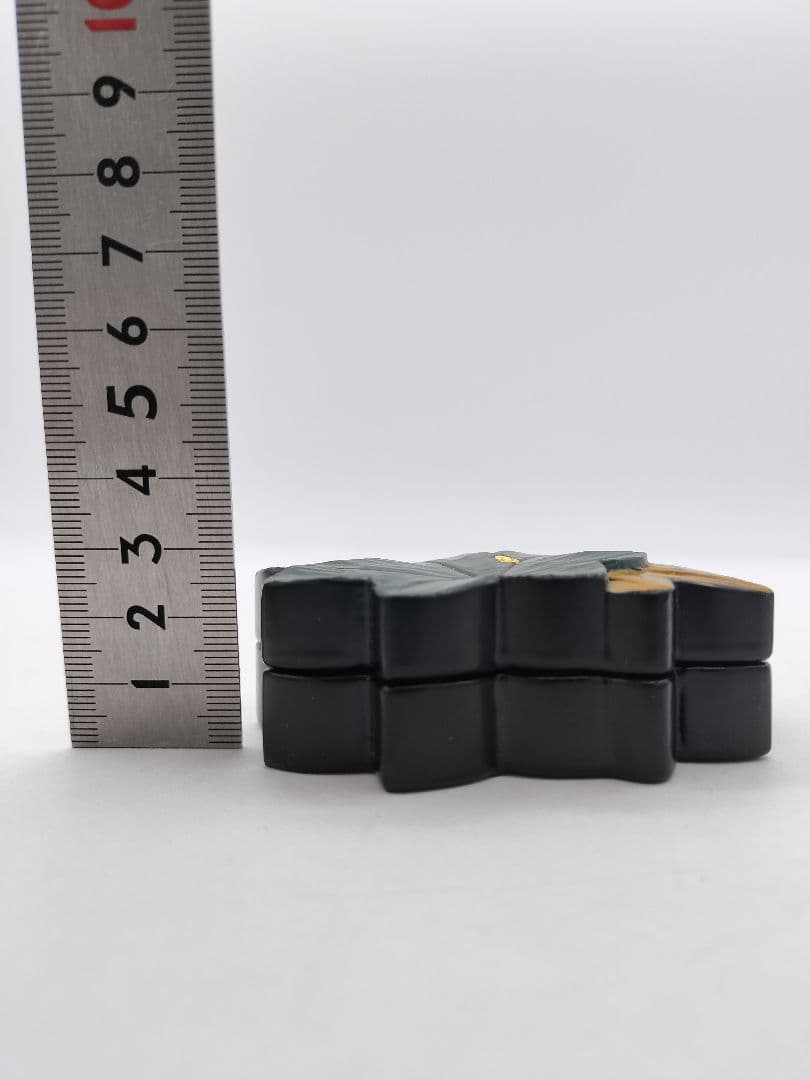 c775 【新品・未使用】香合 紅葉 般若雲舟 木箱 茶道具