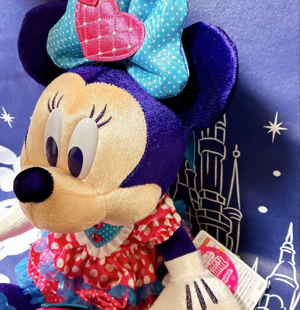 【美人顔】ディズニー　パルパルーザ　ミニー　ぬいぐるみ　ミニーのファンダーランド