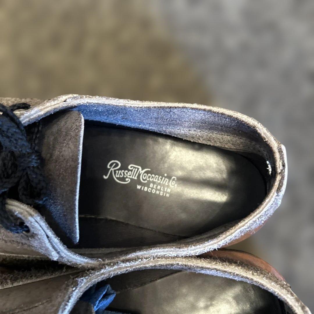 希少　ラッセルモカシンシューズ