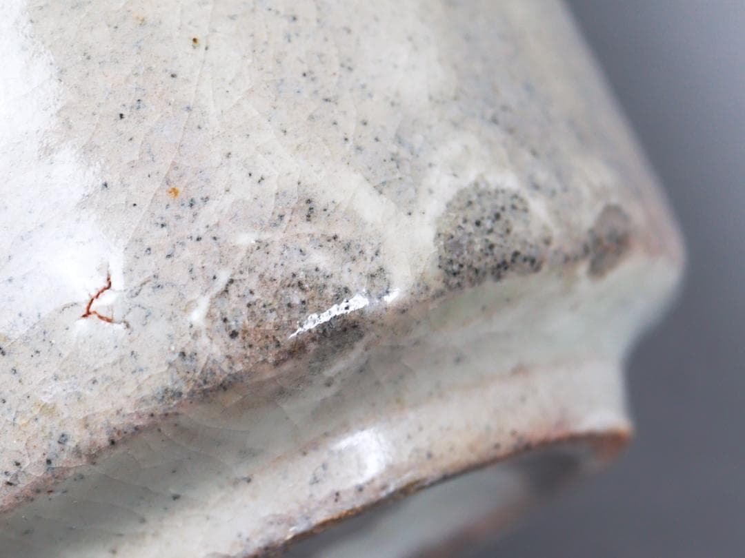 辻協 桃形筒向付 8.7cm×7.5cm 栞 共箱 未使用