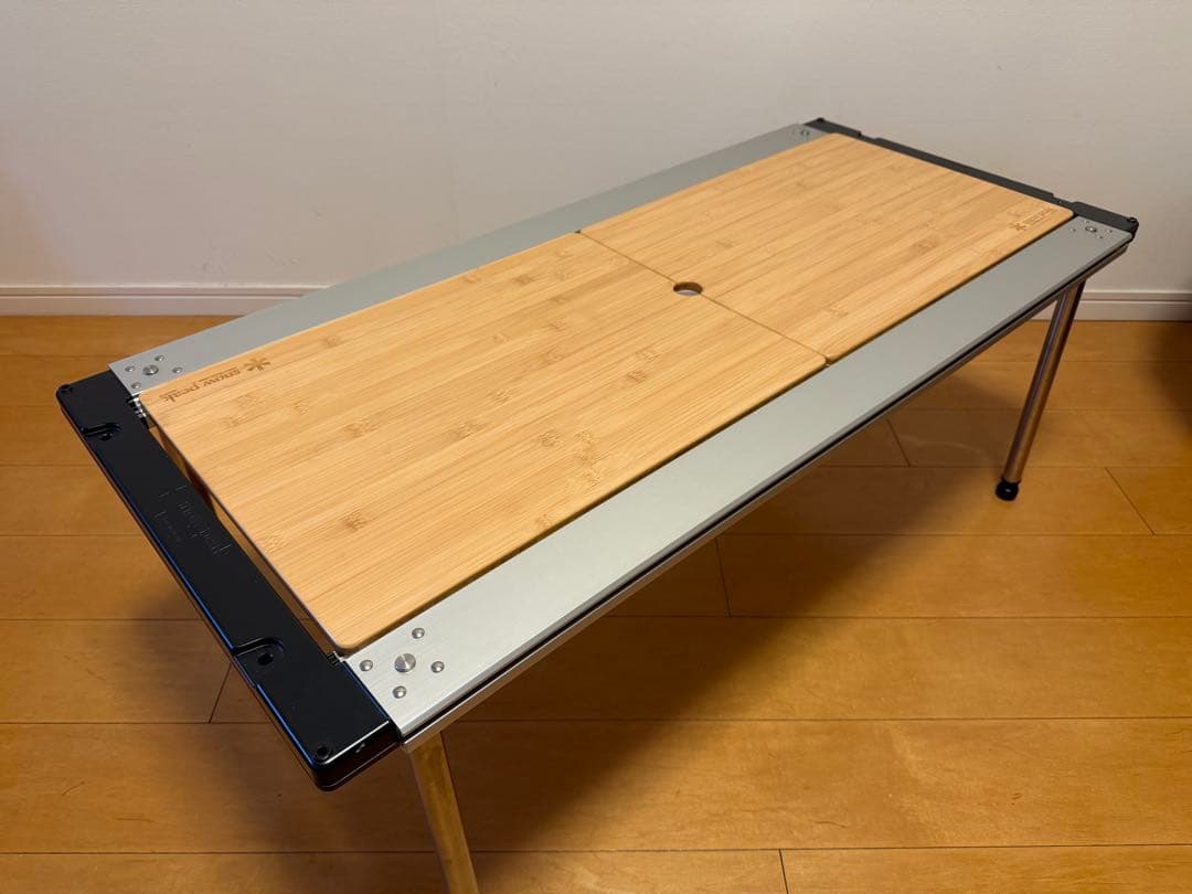 スノーピーク　IGTアイアングリルテーブル　ロング　天板、足つき