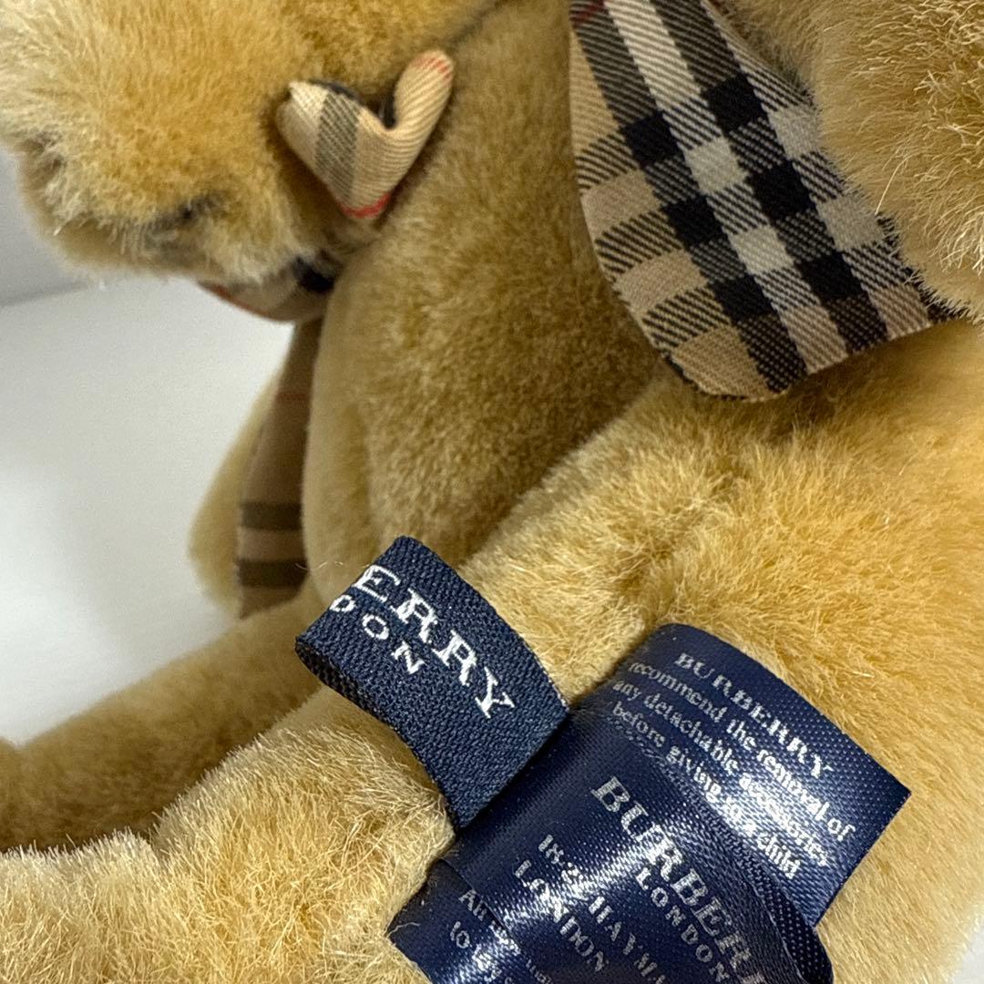 レア！バーバリー クマ ぬいぐるみ テディベア チェック柄 2点セット