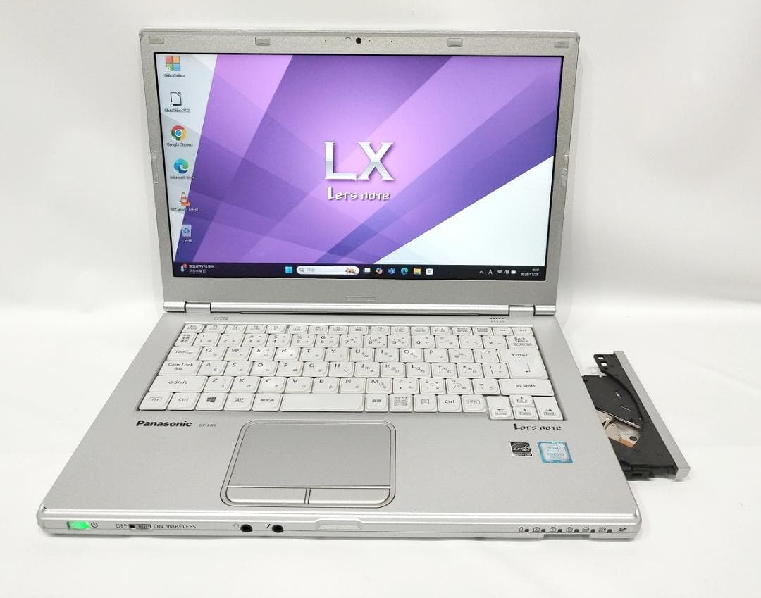 14FHD パナ CF-LX6EDGQS I5 7200U 8GB DVD