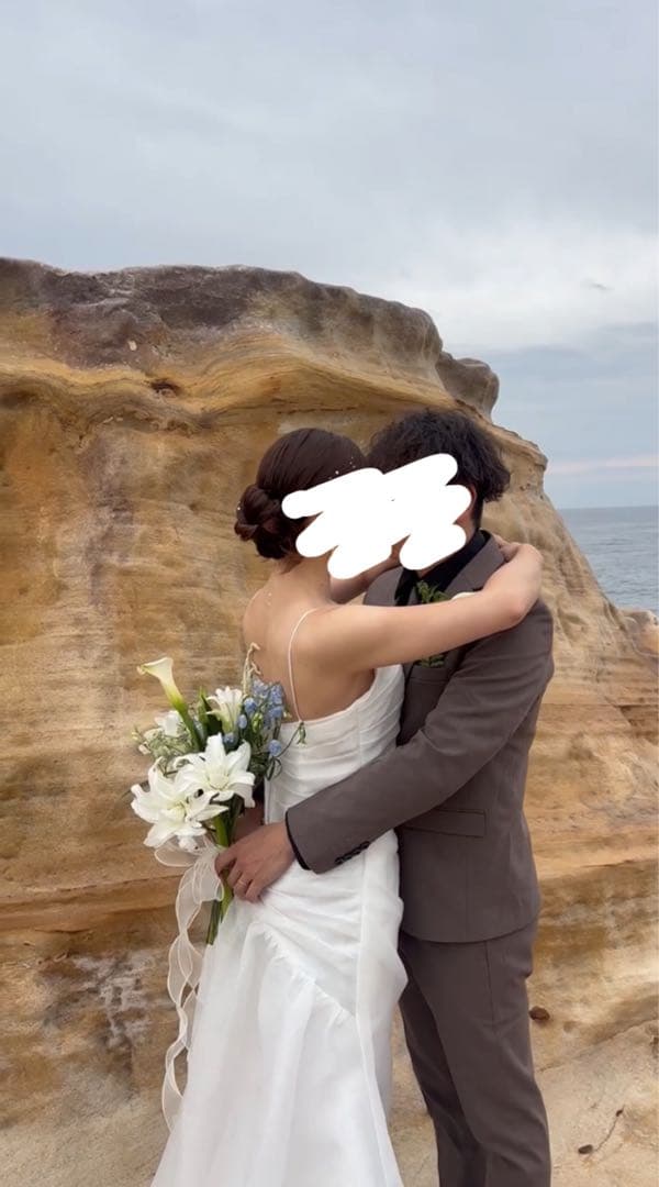 前撮り　ウェディングドレス