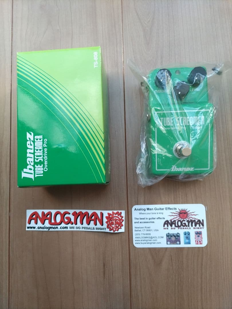 Analog.man TS808 チューブスクリーマー　モディファイ