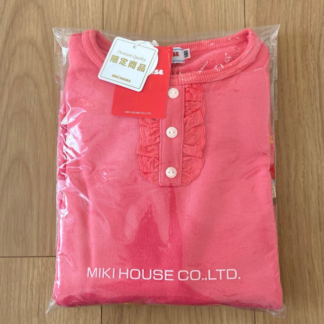 ミキハウス　リーナちゃん　トレーナー　トップス　　限定　日本製　新品　140