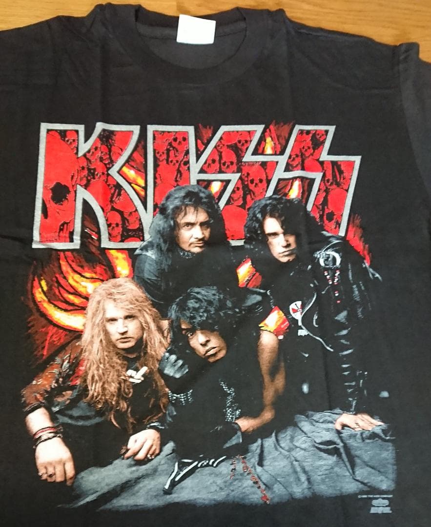 KISS / キッス バンドTシャツ 新品・未使用ビンテージ Lサイズ
