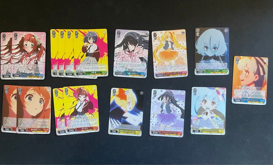 ヴァイスシュヴァルツ ゾンビランドサガ 扉炎 デッキ