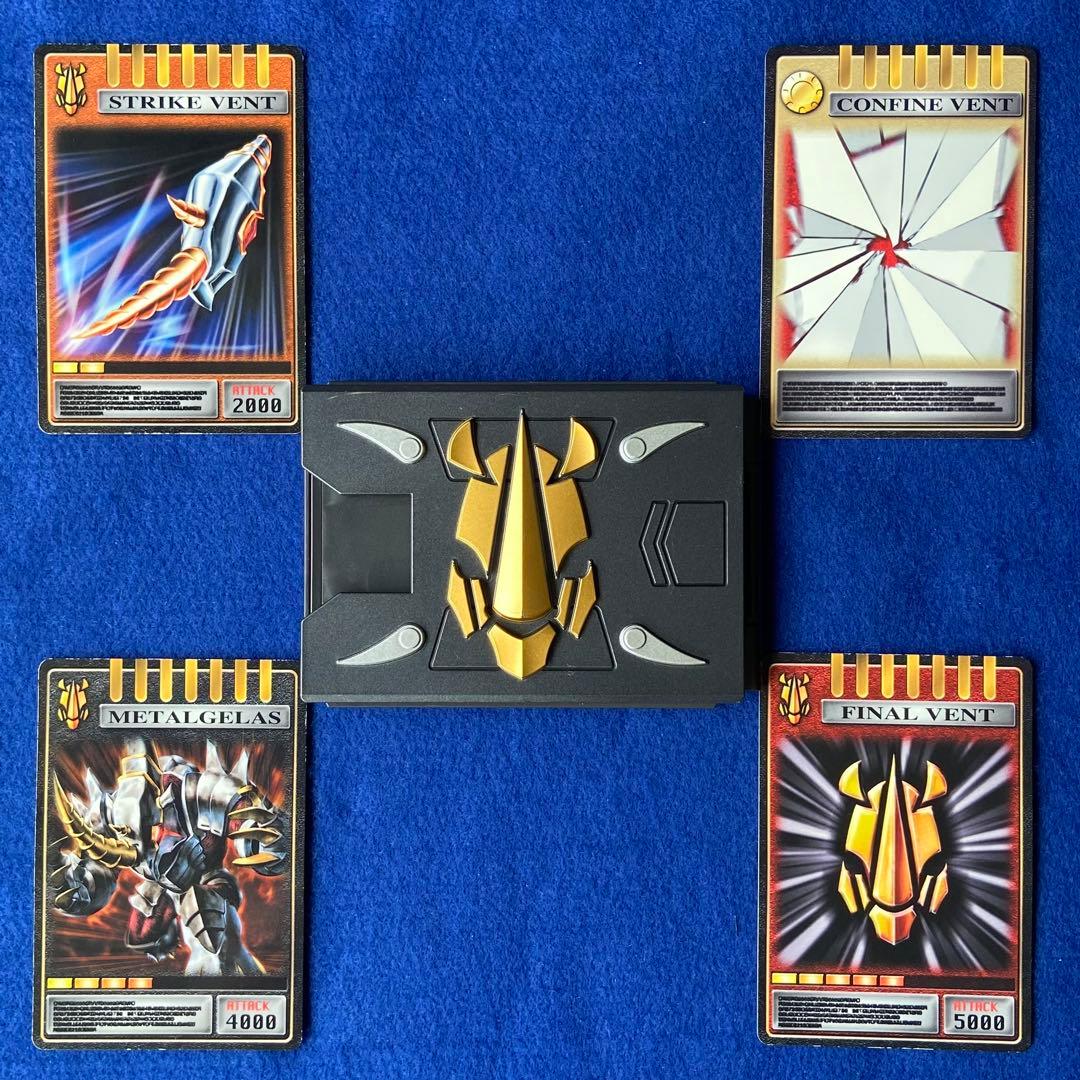 仮面ライダー龍騎　CSM Vバックル ベルト デッキ カード セット 81枚