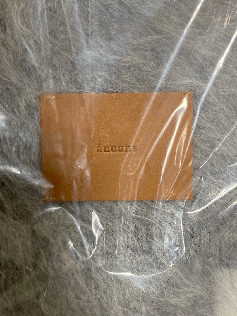 スーリーアルパカニットマフラー　アニュアンス　　　　　　　anuans