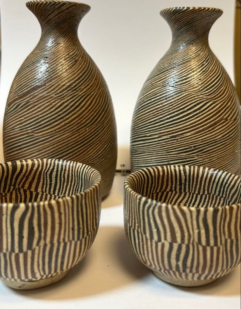 練込酒器セット